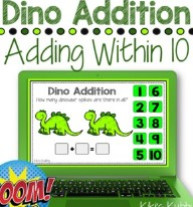 Dino Addition Race