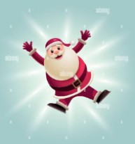 Santa Claus Jumping