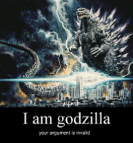 I am Godzilla